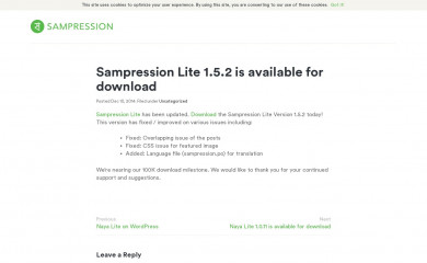 Sampression Lite screenshot