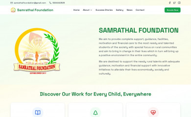 samrathal.org screenshot