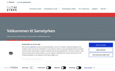 samstyrken.dk screenshot