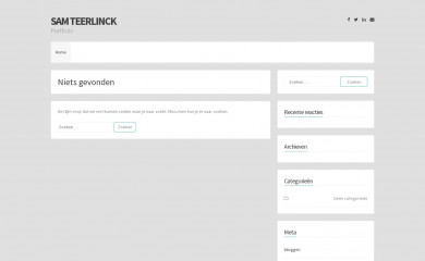 samteerlinck.be screenshot
