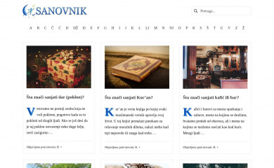 sanovnik.net screenshot