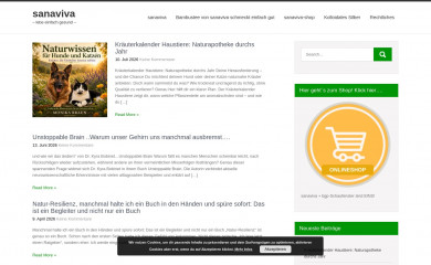 sanaviva.de screenshot