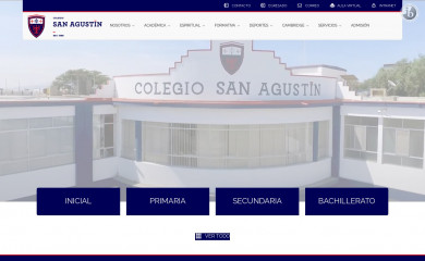 sanagustinchiclayo.edu.pe screenshot