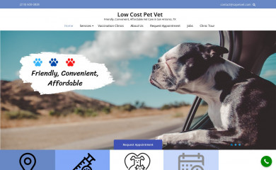 sanantoniopetvet.com screenshot