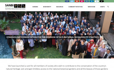 sanbi.org screenshot