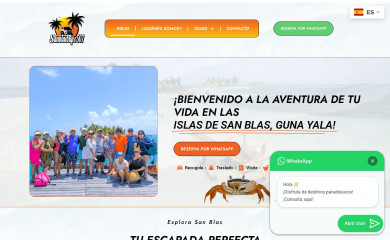 sanblastrips507.com screenshot