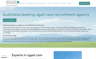 sanctuaryrecruitment.com screenshot