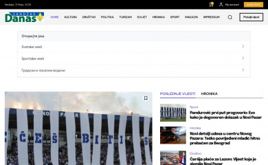 sandzakdanas.rs screenshot