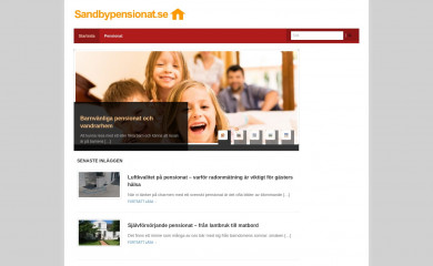 sandbypensionat.se screenshot
