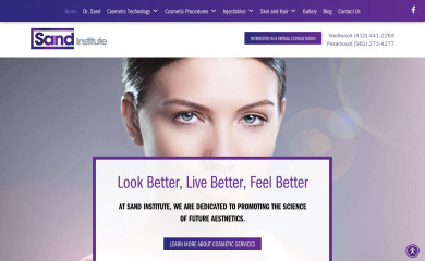 sandcosmetic.com screenshot