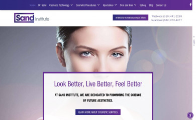 sandcosmetic.com screenshot