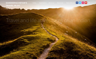 sandeepachetan.com screenshot
