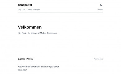 sandpatrol.dk screenshot