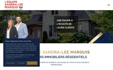 sandraleemarquis.com screenshot