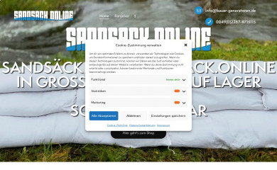 sandsack.online screenshot
