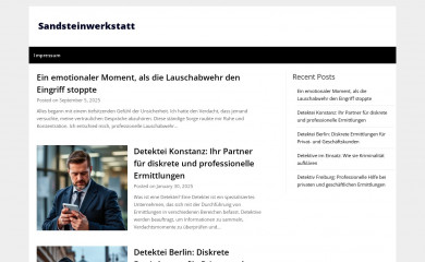 sandsteinwerkstatt.de screenshot