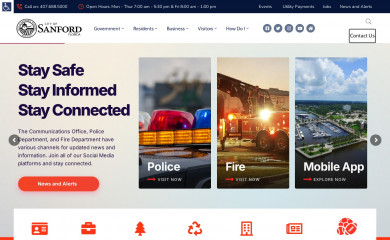 sanfordfl.gov screenshot