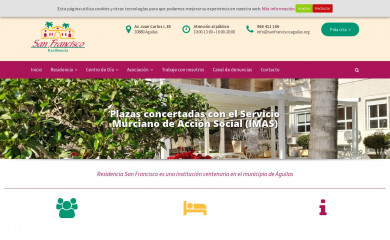 sanfranciscoaguilas.org screenshot