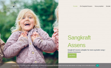 sangkraft.dk screenshot
