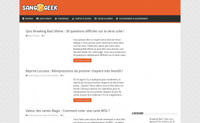 sangogeek.com screenshot