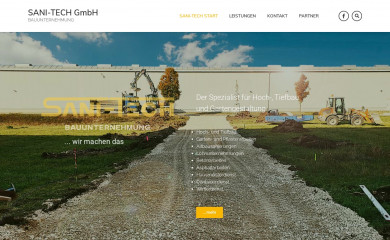 sani-tech.eu screenshot