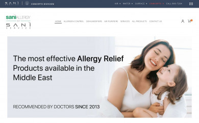saniallergy.com screenshot