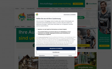 sanier.de screenshot