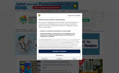 sanier.de screenshot