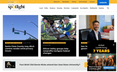 sanjosespotlight.com screenshot