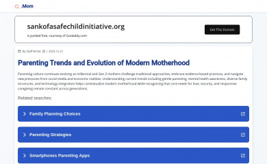 sankofasafechildinitiative.org screenshot