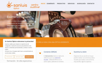 sanluisoptico.com screenshot