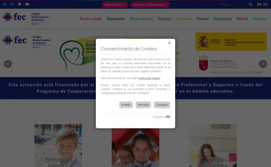 santajoaquinavedrunamurcia.com screenshot