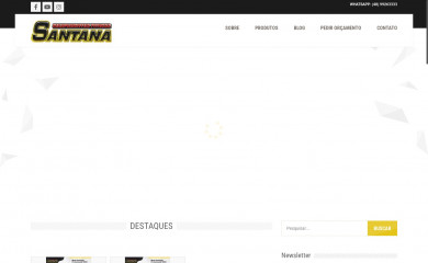 santanafitness.com.br screenshot