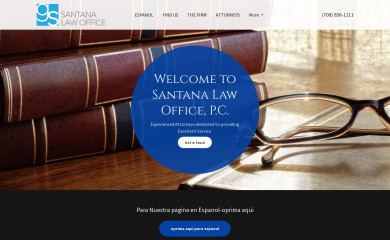 santanalawpc.com screenshot