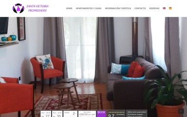 santavictoriapropiedades.cl screenshot