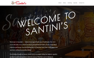 santinisportage.com screenshot