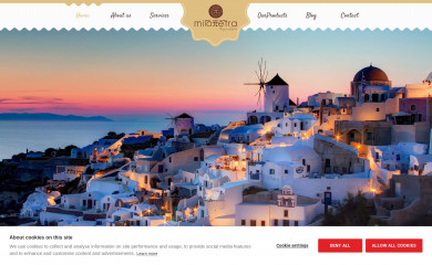 santorinipatisserie.com screenshot