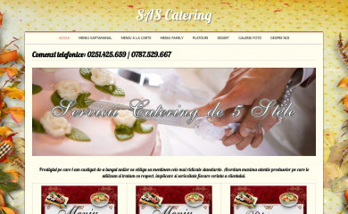 sascatering.ro screenshot