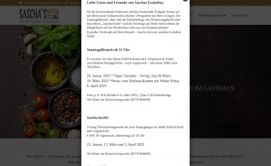 saschas-esskultur.de screenshot