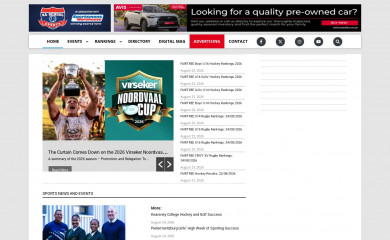 saschoolsports.co.za screenshot