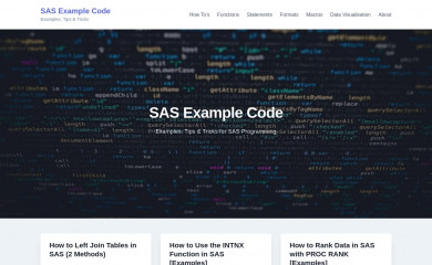 sasexamplecode.com screenshot