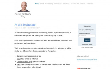 sashadichter.com screenshot