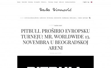 sashasimovic.com screenshot