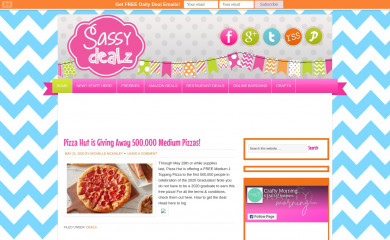 sassydealz.com screenshot