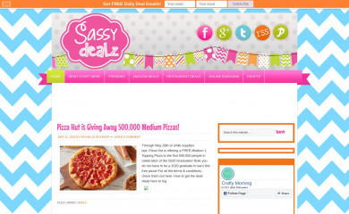 sassydealz.com screenshot