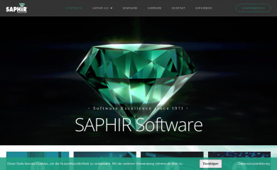 saphir-software.com screenshot