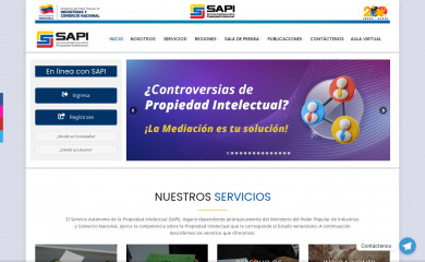 sapi.gob.ve screenshot