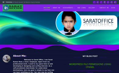 saratoffice.in screenshot