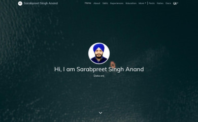sarabpreet.com screenshot
