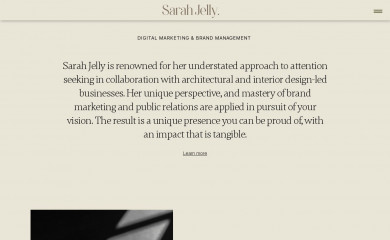 sarahjelly.com screenshot